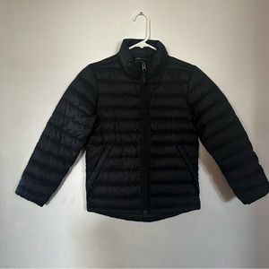 Kids Black Puffer Jacket